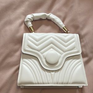 Small White Handbag